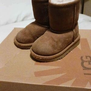UGG Brown Sheepskin Todler's Boots